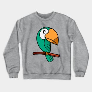 A Beautiful Parrot Crewneck Sweatshirt